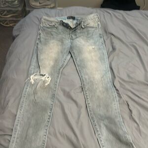 Purple brand blue skinny jeans size 33